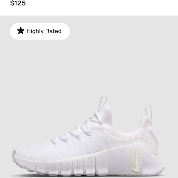 Nike Free Metcon 6 White Sneakers - Picture 5 of 5